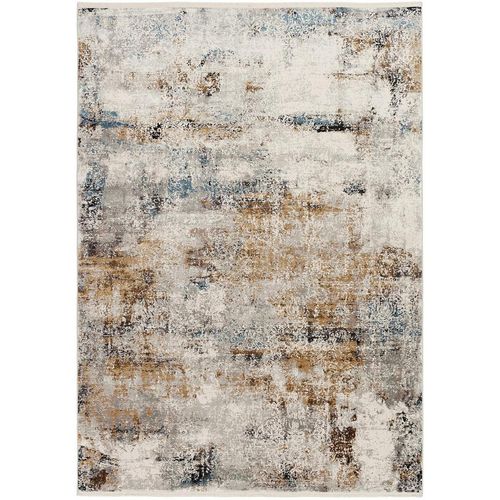 Dieter Knoll Vintage-Teppich Le Mans , Grau, Schwarz , Textil , rechteckig , 67x130 cm , in verschiedenen Größen erhältlich , Teppiche & Böden,