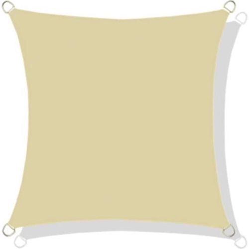 Wasserdicht codura wasserdicht Segel 5x5 m beige