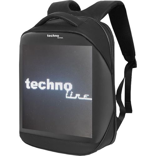Technoline Rucksack BAG 1 Schwarz mit Display