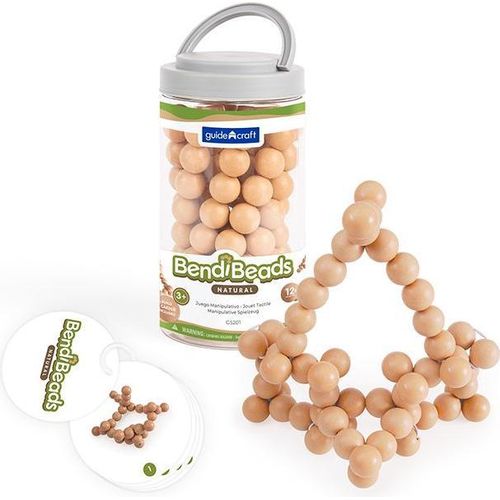 Guidecraft BendiBeads - pädagogisches Spielzeug aus Karton, mehrfarbig
