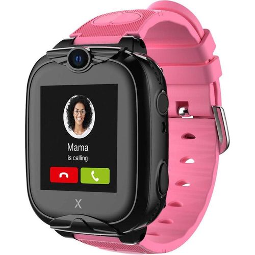 Telefon Uhr für Kinder (mit SIM-Karte) 4G, Anrufe, Nachrichten, Schulmodus, SOS-Funktion, GPS, Kamera, LED-Licht, Schrittzähler (ROSA)