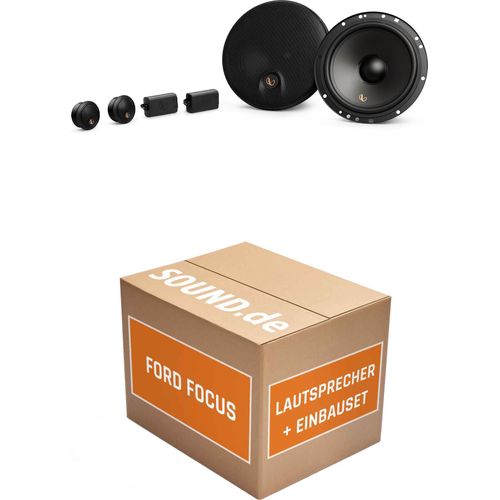 Lautsprecher Boxen Einbaupaket Front Infinity Alpha 603C passend für Ford Focus '18 | 90Watt RMS