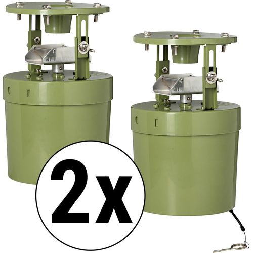 Bearstep 2er Set Futterautomat Tornado 360°