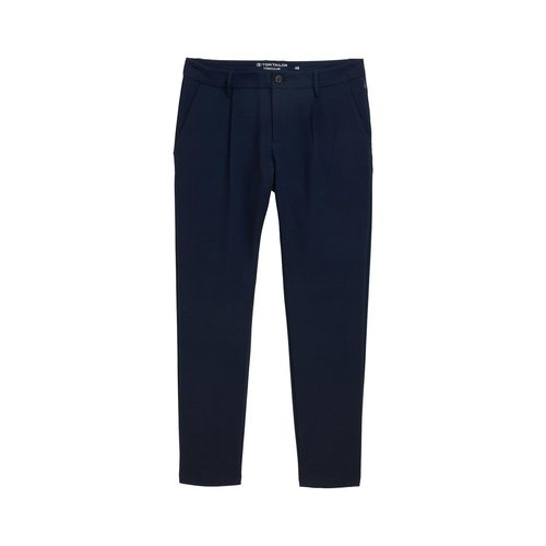 TOM TAILOR Herren Regular Fit Anzughose, blau, Uni, Gr. 46
