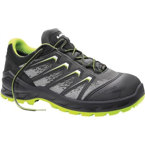 Sicherheitsschuh Larrox Work GTX grey Lo Gr.45 grau/grün S3 CI/HI/HRO/SRC