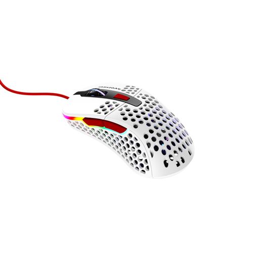 CHERRY XTRFY M4 RGB TOKYO Gaming Maus kabelgebunden weiß