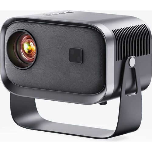 Projektor Electric Focus/Trapezoidalkorrektur: ± 360 ° rotierende Mini 1080p Full HD 12000L WiFi6 Bluetooth Jimveo Sky unterstützt 4K -Heimkino 300 Zo