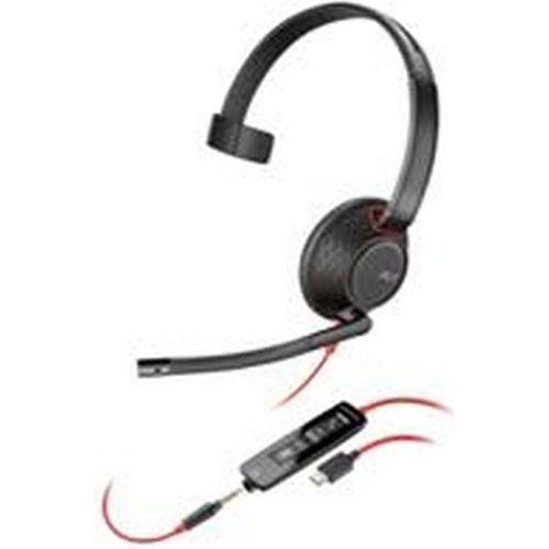 Kopfhörer mit Mikrofon HP Blackwire 5210 Schwarz