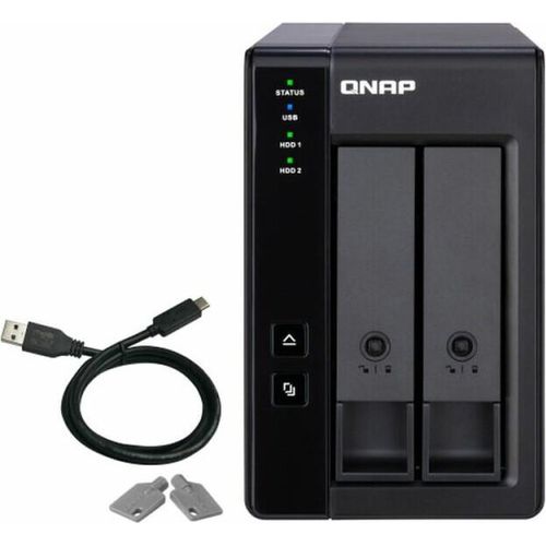 NAS-Netzwerk-Speicher Qnap TR-002 Schwarz