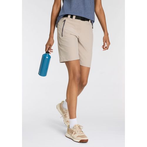 Trekkingshorts CMP, Damen, Gr. 40, N-Gr, beige (sabbia), Obermaterial: 89% Polyester, 11% Elasthan, sportlich, Hosen