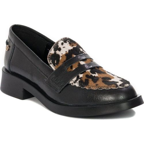 Damen Leder Mokassin Halbschuhe Maciejka 06250-01 Schwarz 38