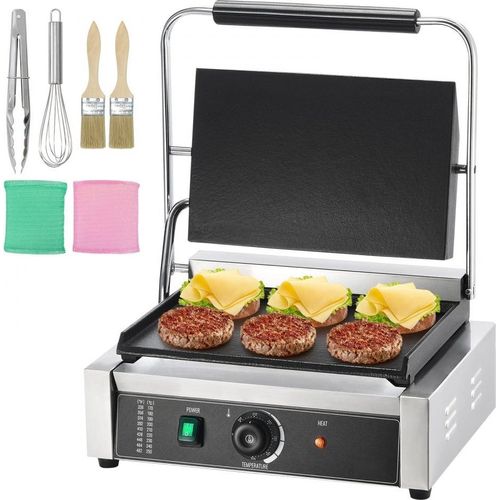 Elektrischer Panini-Pressgrill - Kontaktgrill für Sandwiches - Kommerzieller Sandwichmaker - hochwertiger Grill für Gastronomie