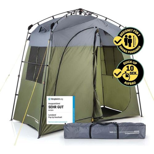 Where Tomorrow Pop-up-Duschzelt für 2 Personen - Campingtoilette & mobile Dusche