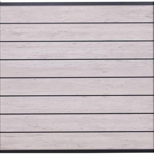 T&J Gotland WPC Stecksystem Zaunfeld Sand/Anthrazit