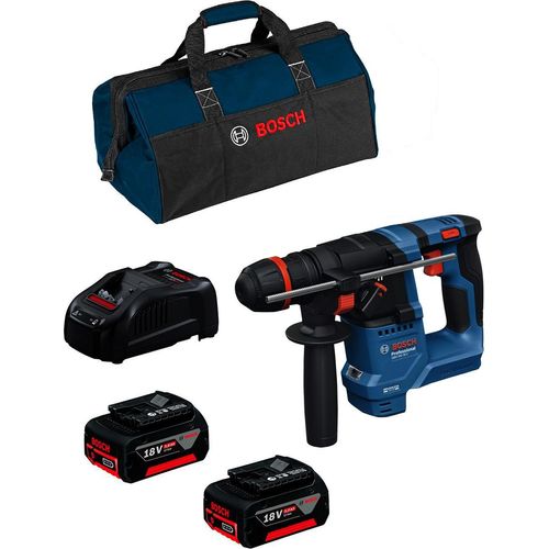 Bohrhammer BOSCH GBH 18V-18 X (2 x 5,0 Ah + GAL1880 + Tasche)