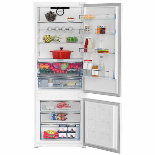 Beko BCNE400E40SN Kühl- und Gefrierkombination Integriert 370 l E Weiß
