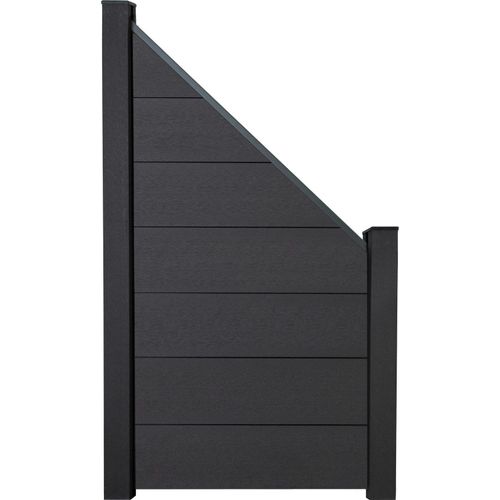 GroJa Solid Grande BPC Stecksystem Bausatz - Schräg Anthrazitgrau