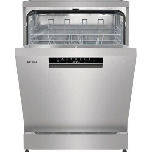 Gorenje GS642E90X Geschirrspüler freistehend mit TouchControl, 60cm, Silber