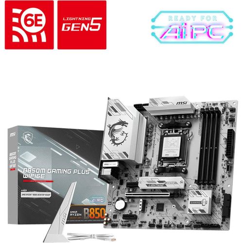 MSI B850M GAMING PLUS WIFI6E AMD B850 Sockel AM5 micro ATX