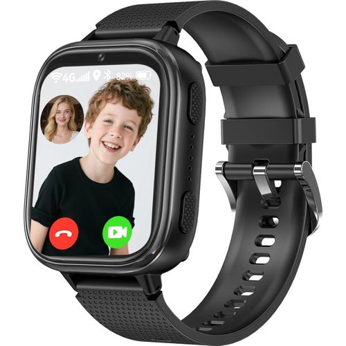 für Kinder mit SIM-Karte, 4G-Telefon, Smartwatch für Mädchen und Jungen, Geschenk, SOS wasserdichte
