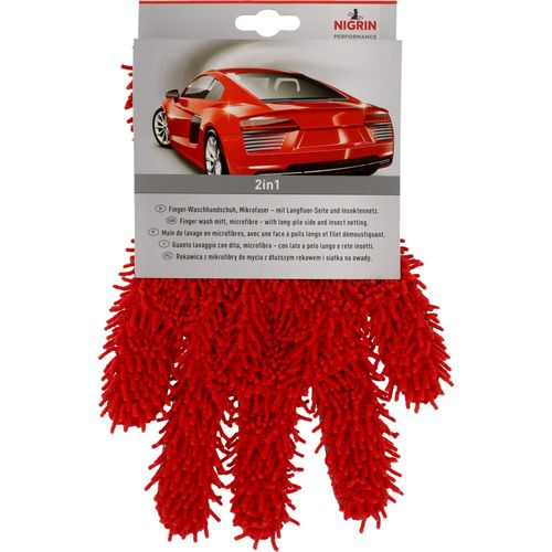 Nigrin Mikrofaser Finger-Wasch-Handschuh Waschhandschuh 20282
