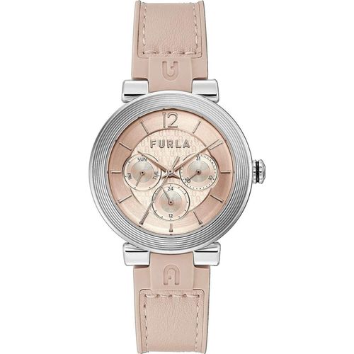 Furla WW00011001L1 Damen-Armbanduhr, Edelstahl-Gehäuse