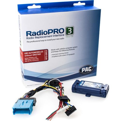 PAC RP3-GM12 CAN-BUS Adapter-Set (C2R-GM24B) für Chevrolet, Pontiac