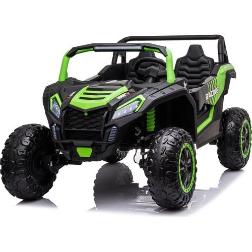 Kinder Elektroauto UTV Road 2-Sitzer Allrad Offroad Kinderfahrzeug Grün