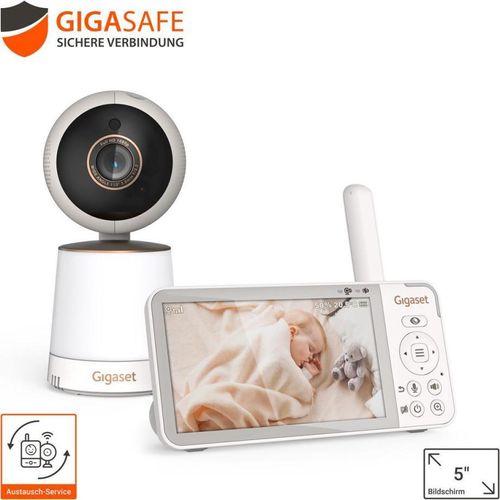 Gigaset S30853-H1227-B101 Gigaset Baby 500 Video-Babyphone Babyphone cremeweiß/bronze