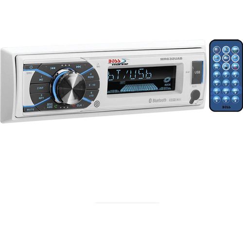 Boss Audio Marine-empfänger Bluetooth Am/fm Dig Weiß Weiß One Size
