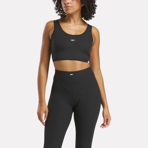 Sport-BH REEBOK, Damen, Gr. M, N-Gr, schwarz, Obermaterial: 76% Polyester, 24% Elasthan, Sportlich, BHs