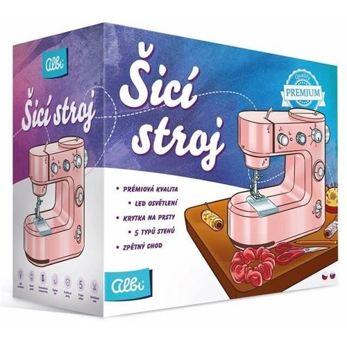 Premium-Nähmaschine - rosa
