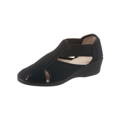 Hausschuh CLASSIC, Damen, Gr. 40, schwarz, Synthetik, Schuhe Slipper Hausschuh