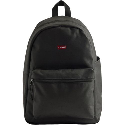 Freizeitrucksack LEVI'S, Gr. B/H/T: 30cm x 41,3cm x 15,3cm, schwarz, Web, Kunstfaser, casual, Rucksäcke