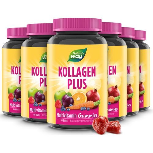 Nature's Way Kollagen Gummibärchen mit Biotin - 255 mg Kollagen Peptide