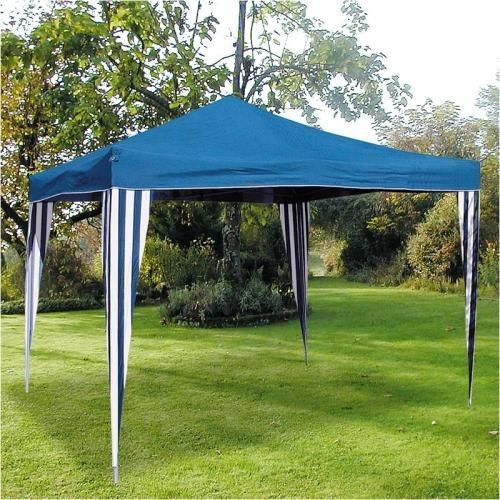 Ruck-Zuck Alu-Pavillon Blau