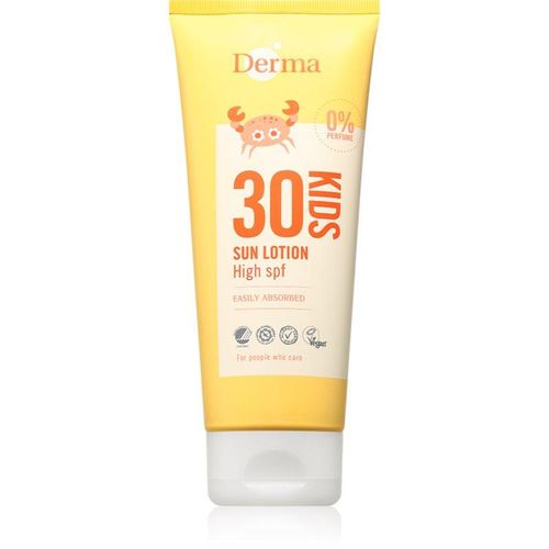 Derma Kids suntan lotion for children SPF 30 200 ml