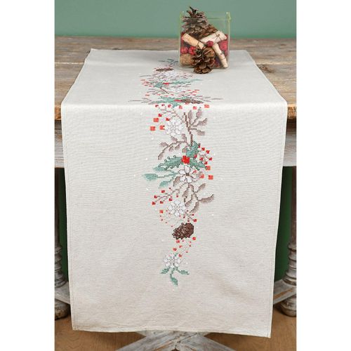 Stickläufer "Winterzeit"