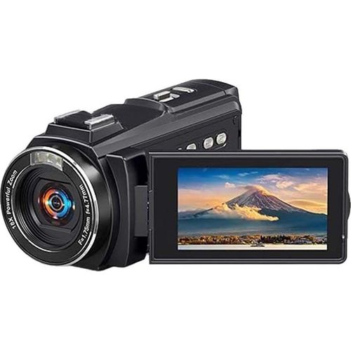 INF 8K Handheld Camcorder: Ideal für Reise-Vlogs mit LED-Licht