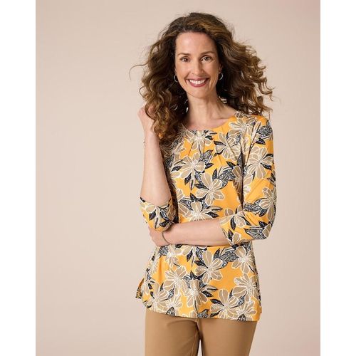 Tunikashirt mit Blumendruck