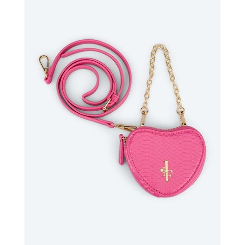 Tasche in Herzform mit Kettenumhänger