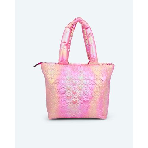 Shopper mit Herzchen-Steppung