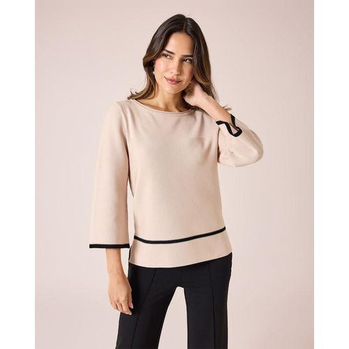 Pullover mit Kontraststreifen