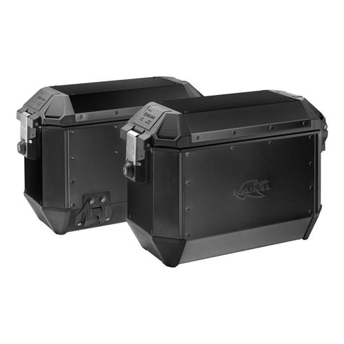 Kappa Seitenkoffer KMS36 K-Mission Monokey Schwarz