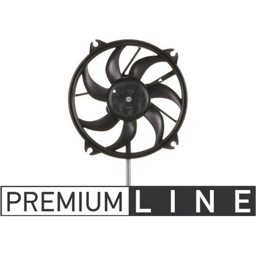 Lüfter Motorkühlung Keilrippenriemenscheibe 119mm MAHLE für CITROËN BERLINGO