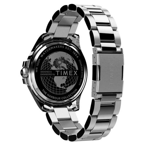 Timex Harborside Coast Herren Analog Uhr - Schwarz | TW2U71900