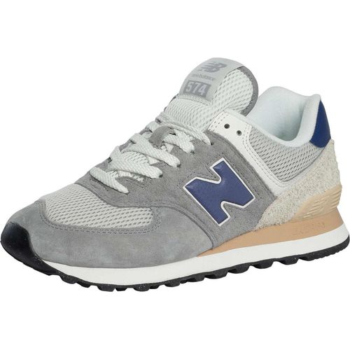 New Balance 574 Wildleder Trainer, Grau 40.5 EU