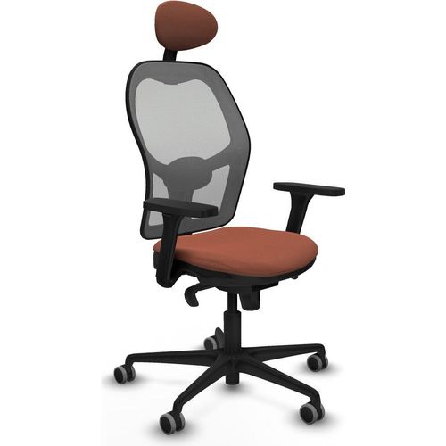 Bürostuhl mit Kopfstütze Jorquera Piqueras y Crespo 3D036G1 Braun Grau