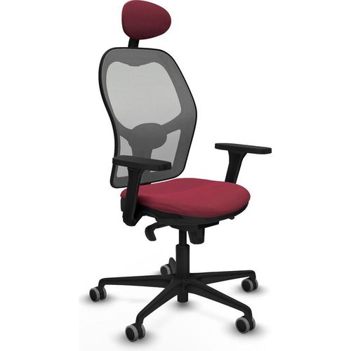 Bürostuhl mit Kopfstütze Jorquera Piqueras y Crespo 3D036G1 Granatrot