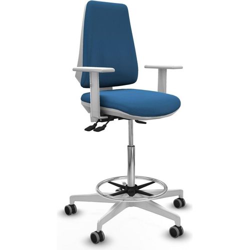 Bürostuhl Elche Piqueras y Crespo B5B026G Hellblau Lang